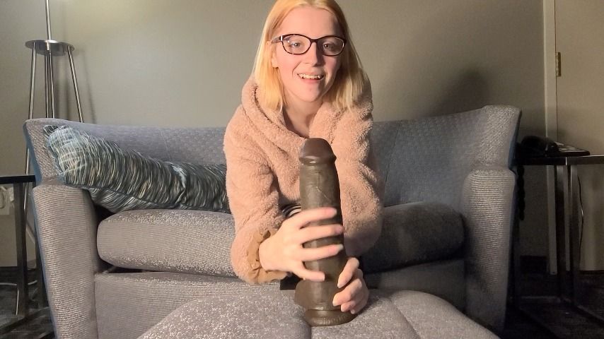 JOI With my 11in black dildo