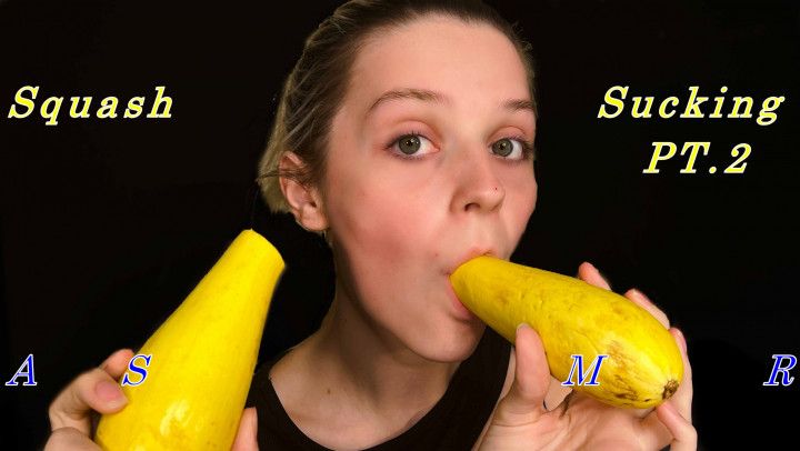 ASMR- Vegetable Sucking Part 2