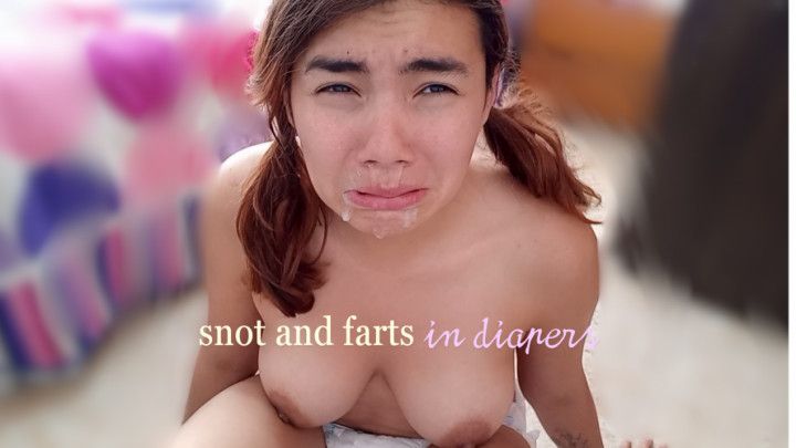 snot and farts in diapers