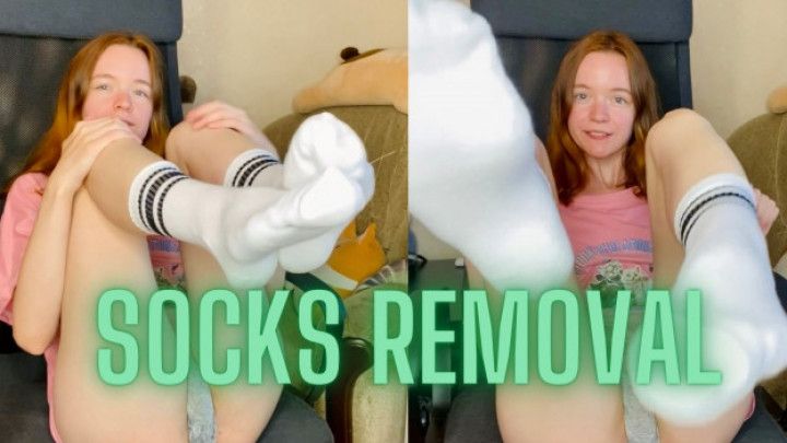 socks removal