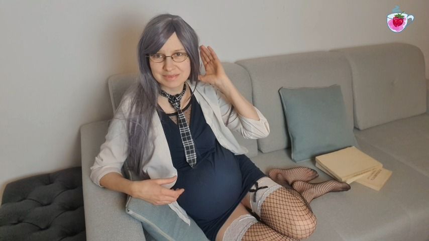 Sweet sexy pregnant scientist wife fkd intruder