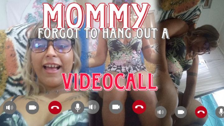 mommy left videocall open