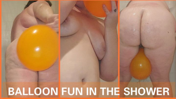 Shower Balloon Fun