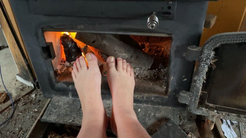 Warming up my toes