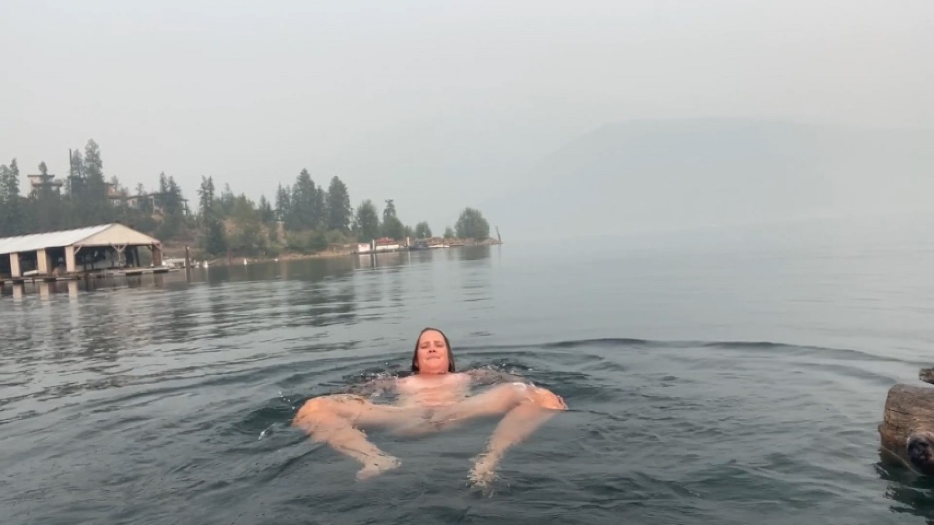 Smokey skinny dip