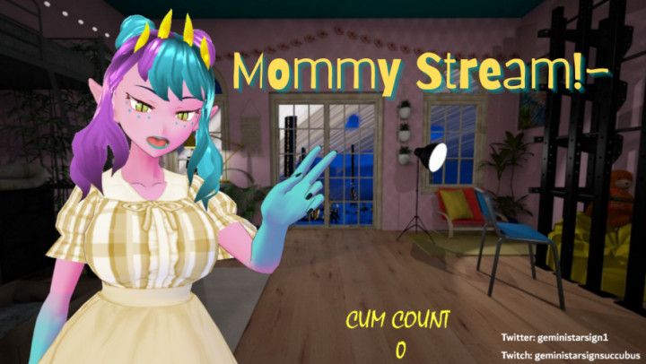 Soft Anime Mommy Helps Chat Cum