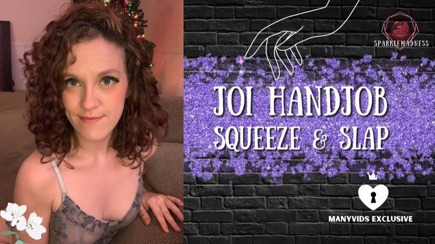 JOI handjob Squeeze and Slap