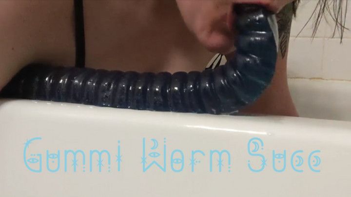 Giant Gummi Worm Lick n Succ