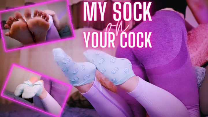 My Sock on Your Cock: Foot JOI