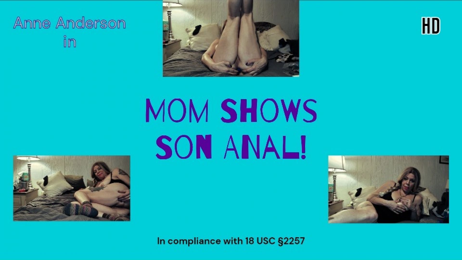 Mom shows Son all about anal