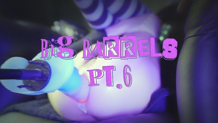 Big Barrels pt.6: colorful anal POV