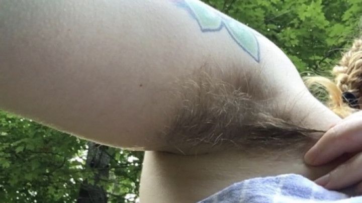 Armpit hair worship