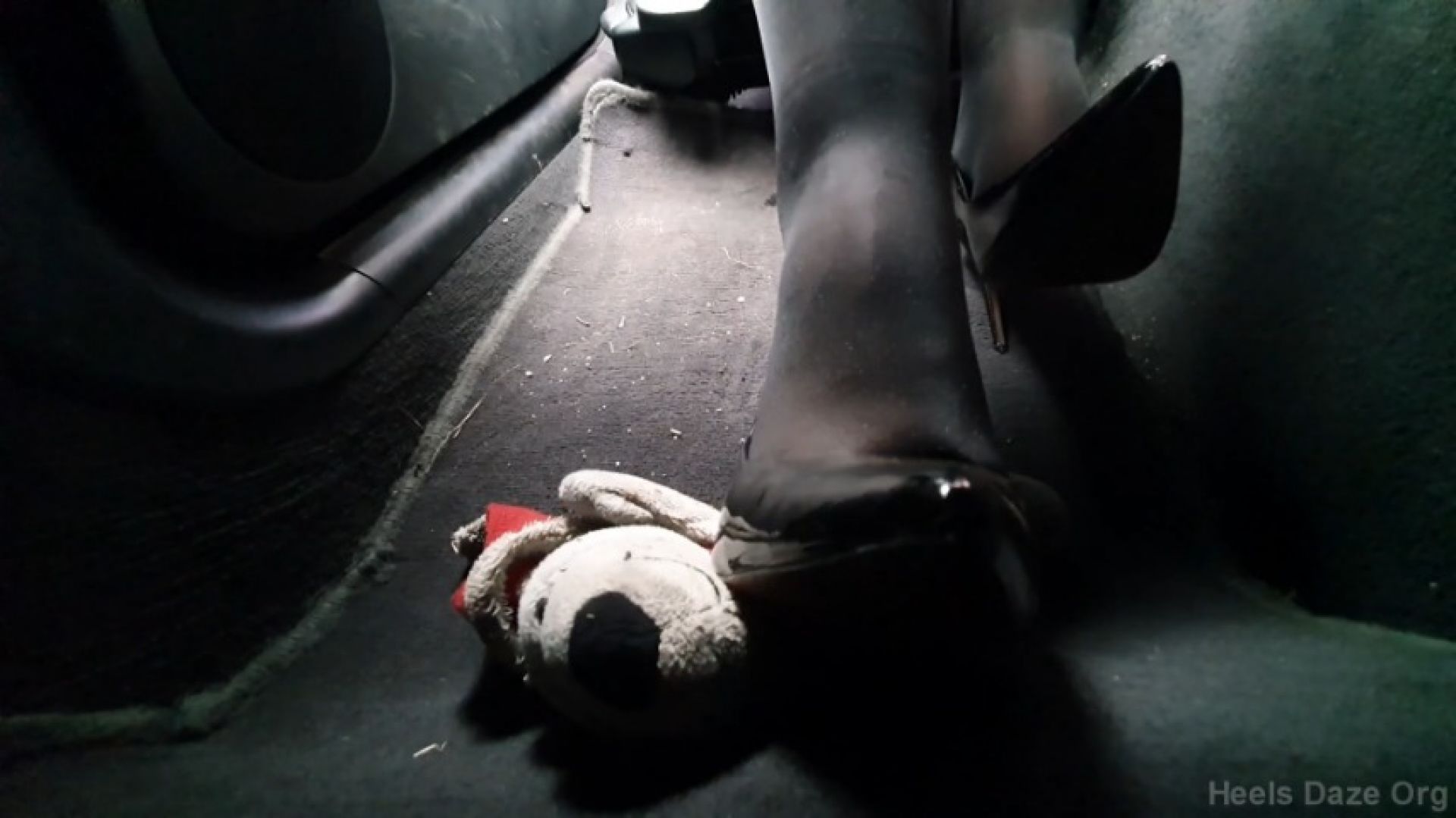 Candid Plushie Trample Black Stilettos BMW e46