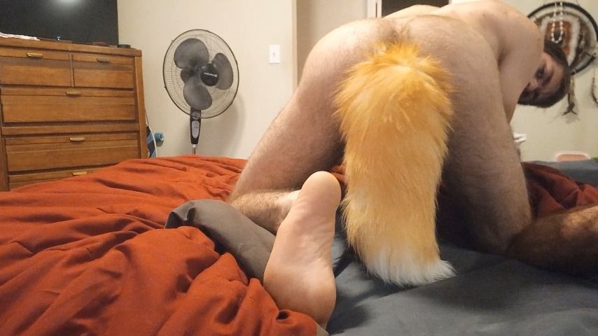 Gay fox furrry masturbation