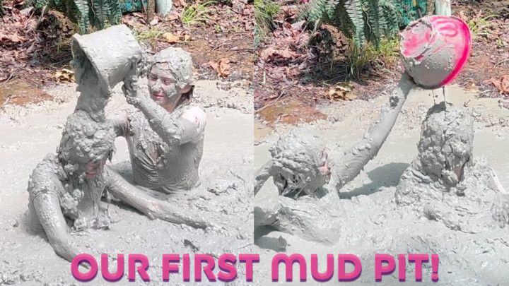 Our First Mud Pit! Daisy &amp; Larz