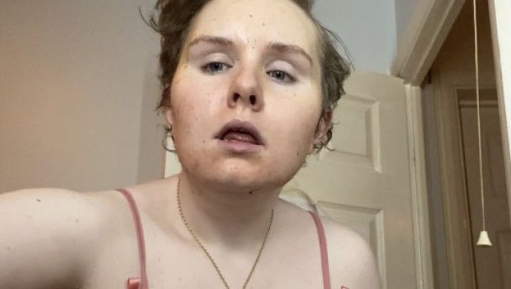 Skincare sneezing fit boobs exposed