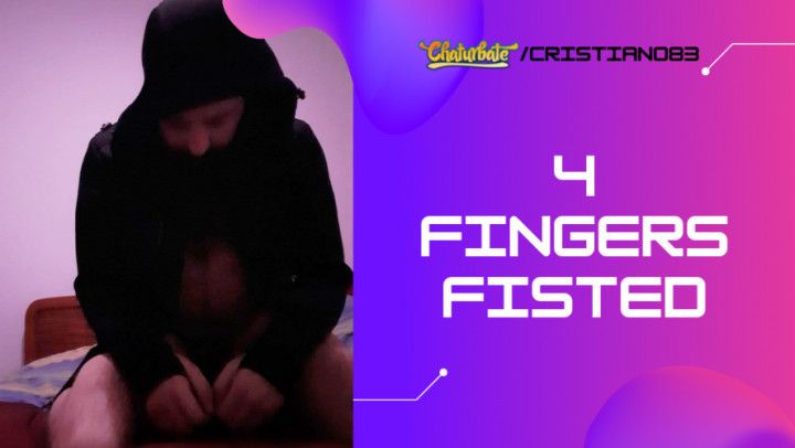 4 Fingers Fisted Solo Male