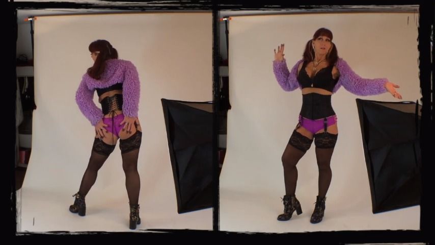 Sexy Solo Pinup BTS Thigh High Heat