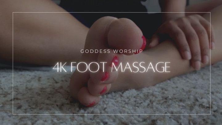 4K Foot Massage