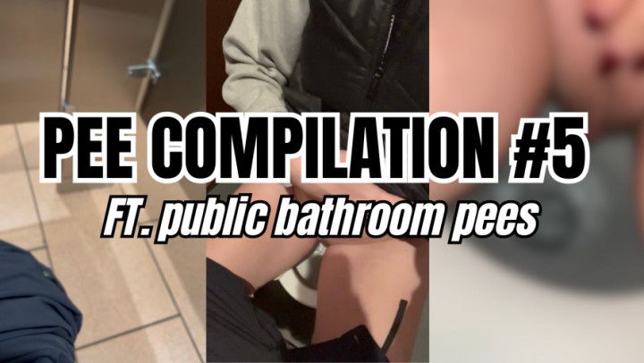 pee compilation, public piss No.5