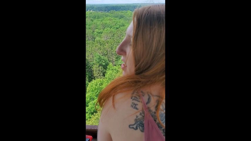 Outdoor Anal on a Rickety 100ft Tower