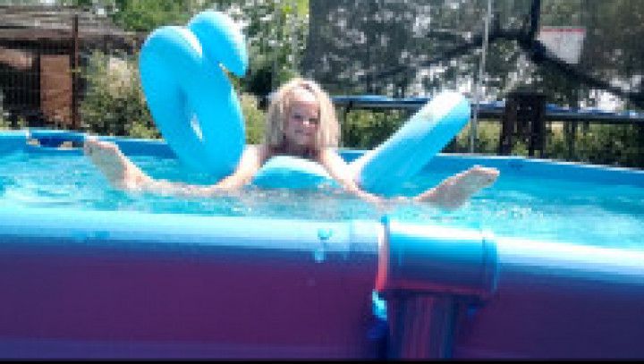 Fun in my swimming pool