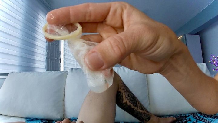 Condom Trapped! Humiliation Giantess