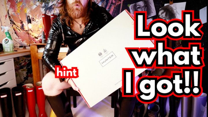 Hunter Boots Unboxing