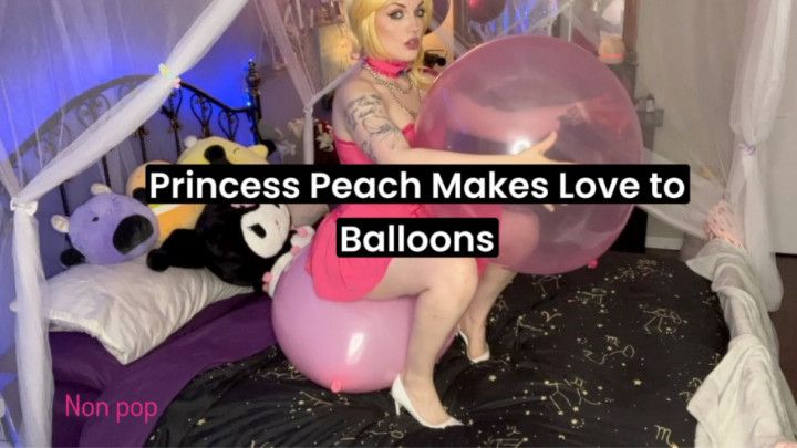 Princess Peach Makes Love To Balloons- NON POP