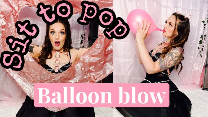 3 balloons BLOW /FUCK