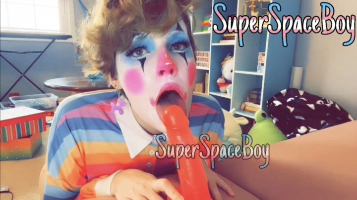 POV Clown Boy Blowjob