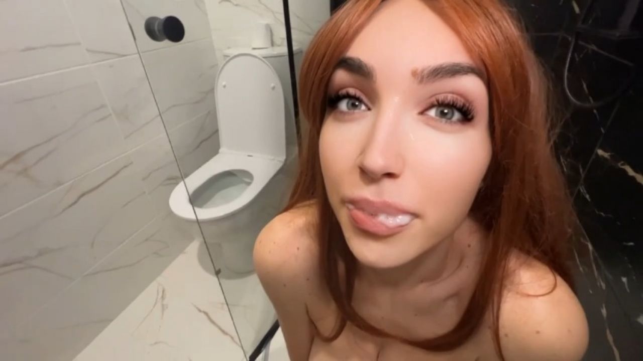 I need Hard Fuck in Shower and I let him Cum BIG on my Face