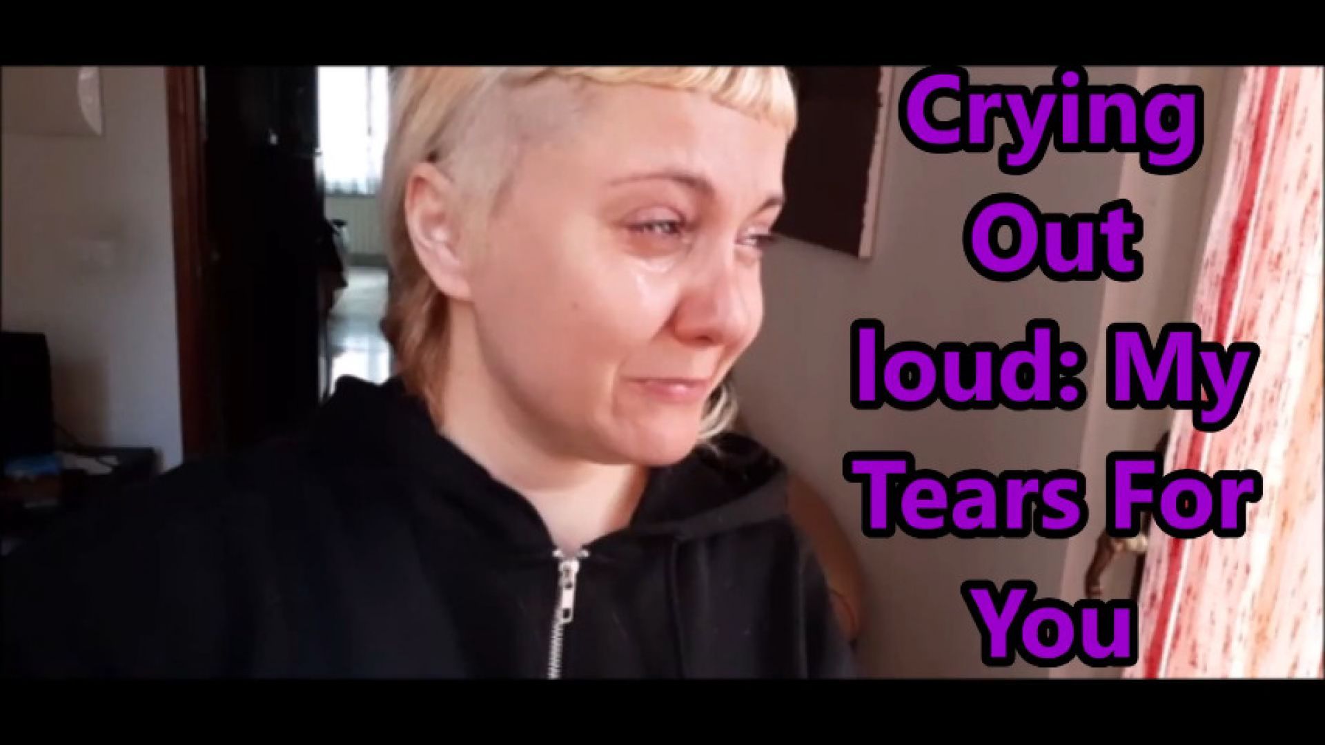 Crying out loud .TEARS FETISH