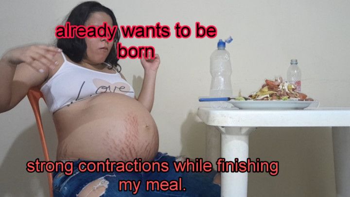 pregnant contractions