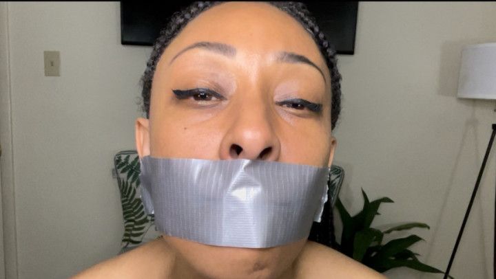 Mommy Duct Tapes Her Mouth Shut