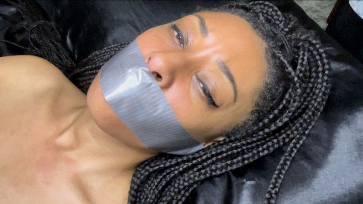 Mom Duct Taped Mouth Orgasm