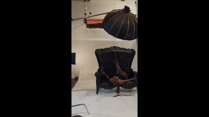 Behind the scenes of my photoshoot