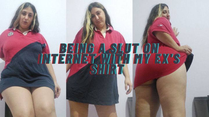 Being a slut on MV with your T-shirt on