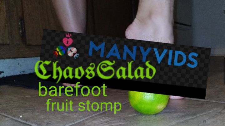 Barefoot Fruit Feet - gentle lime