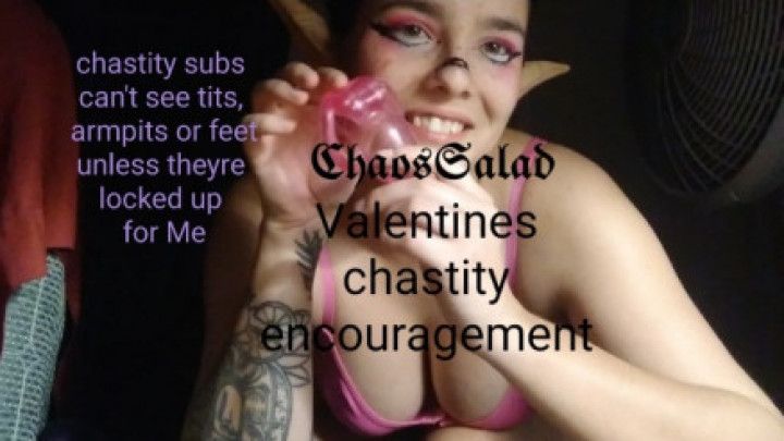 Lock it up in Chastity for Valentines