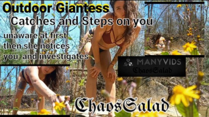 Giantess catches you spying on her