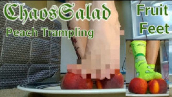 Fruit Feet  Peach Trampling