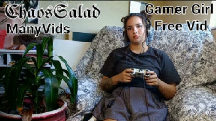 Gamer Girl Free Video