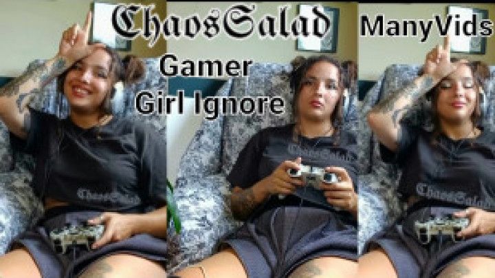 Gamer Girl Ignore