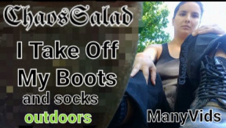 I Take My Boots Off