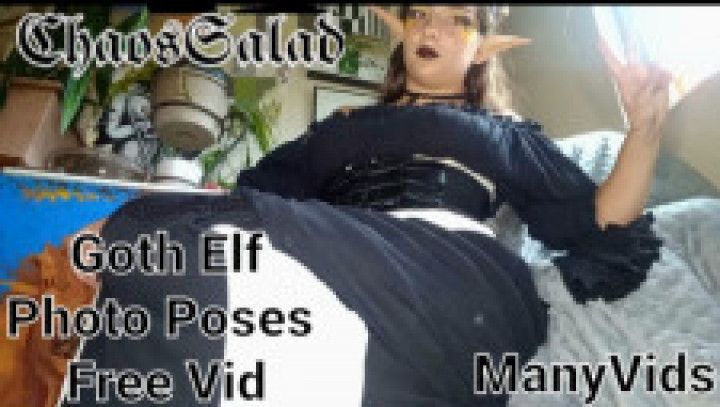 Goth Elf GF free vid