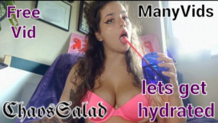 Let's Get Hydrated FREE VID