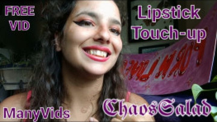 Lipstick Touch Up FREE VID