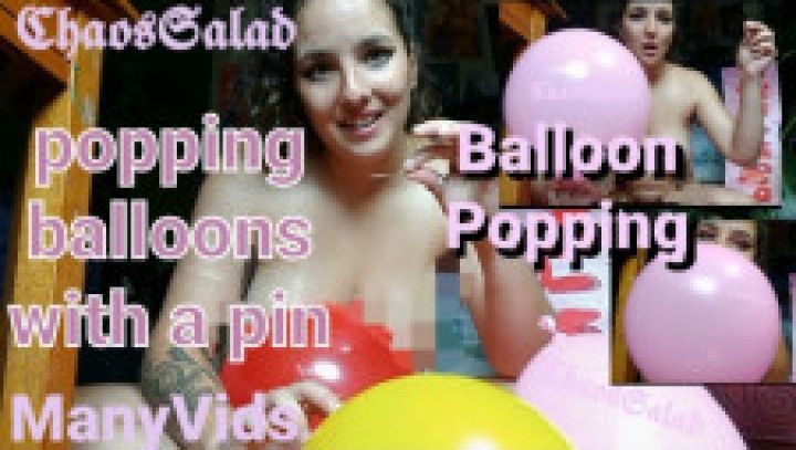 Balloon Popping