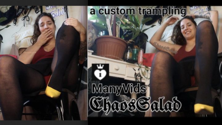 Custom Trampling in Heels